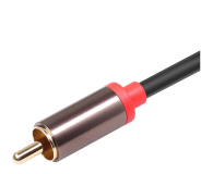 MOZOS Kabel Przewód audio JACK3.5mm - 2x RCA Stereo 3m MCABLE-MJ-2RCA - 1239312 - zdjęcie 4